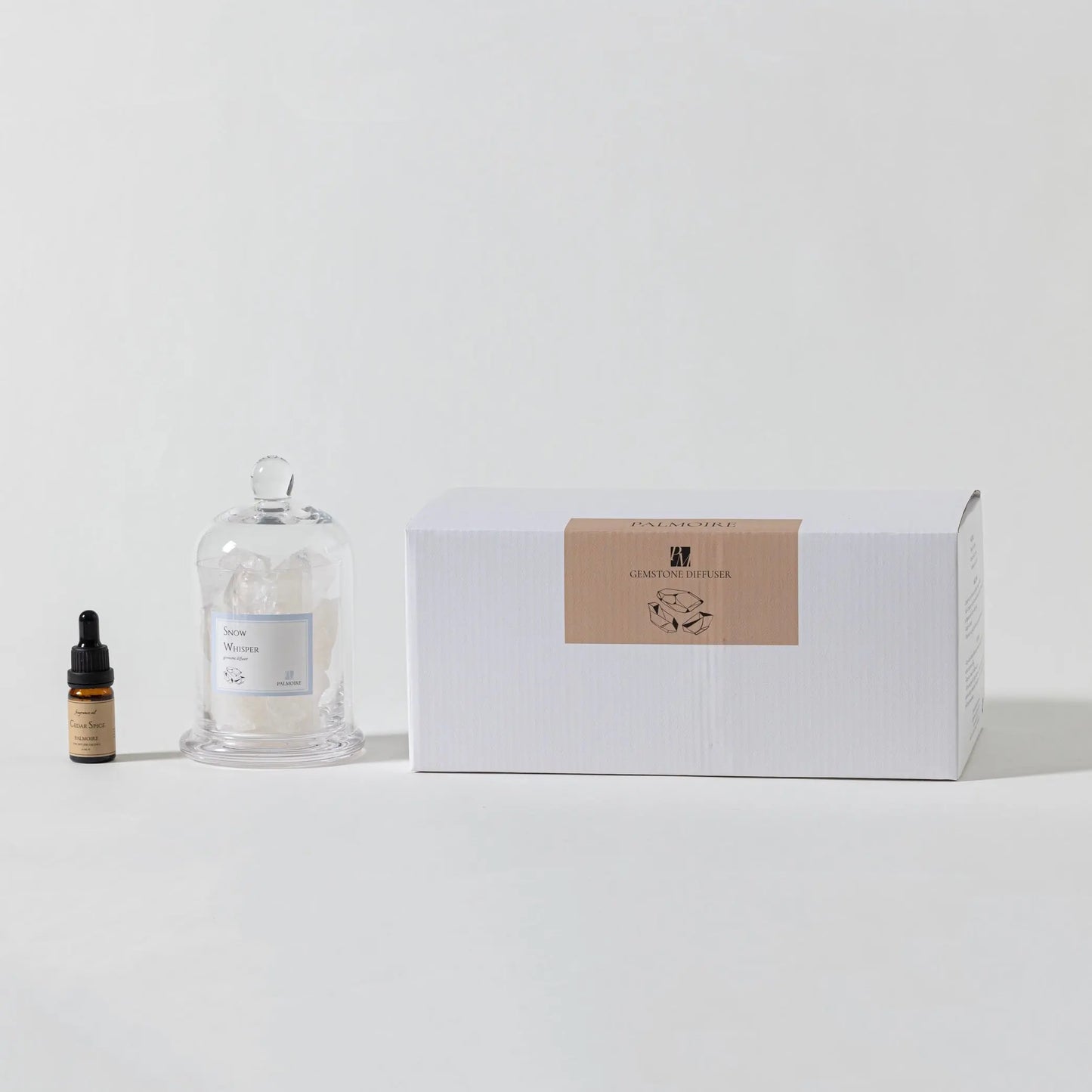 Snow Whisper Gemstone Diffuser - Leisure Life USA