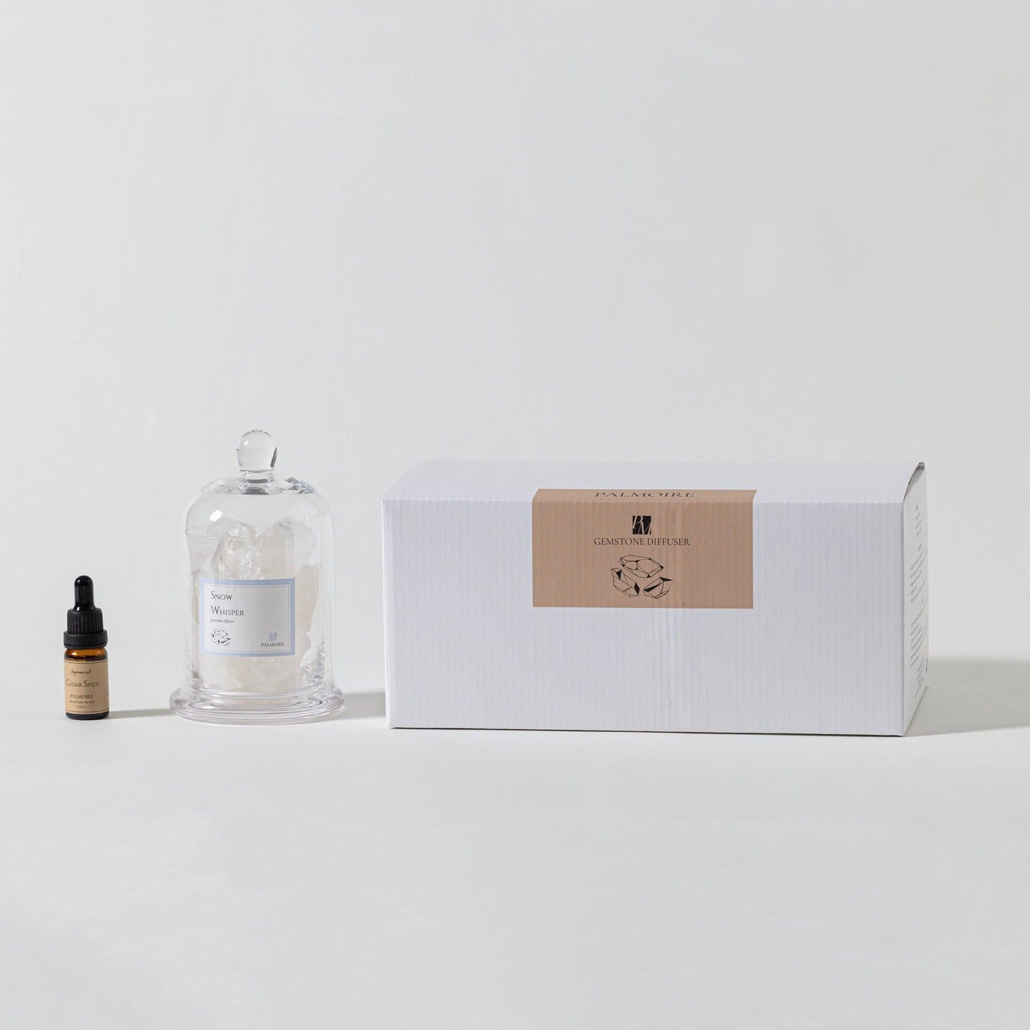 Snow Whisper Gemstone Diffuser - Leisure Life USA