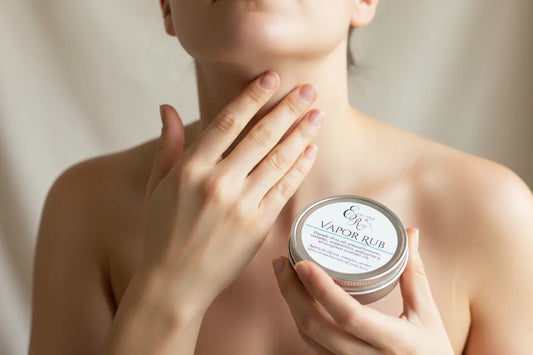 Natural Vapor Rub | Eucalyptus + Camphor + Wintergreen Maroon Oliver