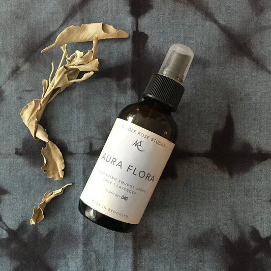 Aura Flora Sage Cleansing Smudge Spray - Leisure Life USA