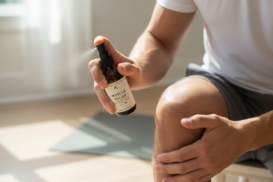 Organic Lemongrass Muscle Relief + Massage Oil