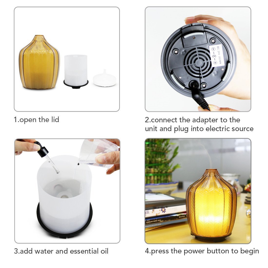 Ultrasonic Aroma Diffuser with Cool Mist for Large Room - Leisure Life USA