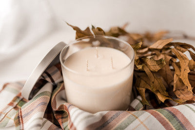 Aqua Soy Wax Candle | 3 Wick | 45 Hour Burn Leisure Life Organics