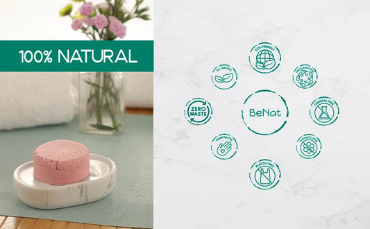 Handmade Natural Shampoo Bar BeNat