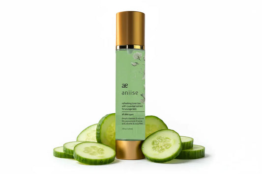 Aniise Refreshing Cucumber Extract Facial Toner Purple Maple