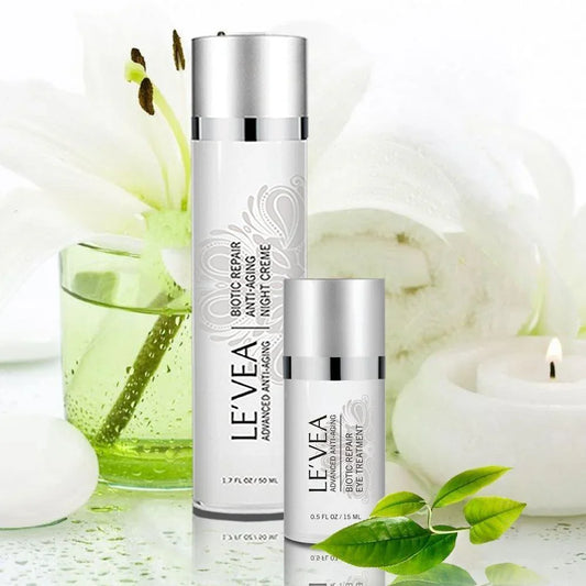 Le'Vea Collagen & Vitamin Anti-Aging Treatment + Night Repair Cream - Leisure Life USA