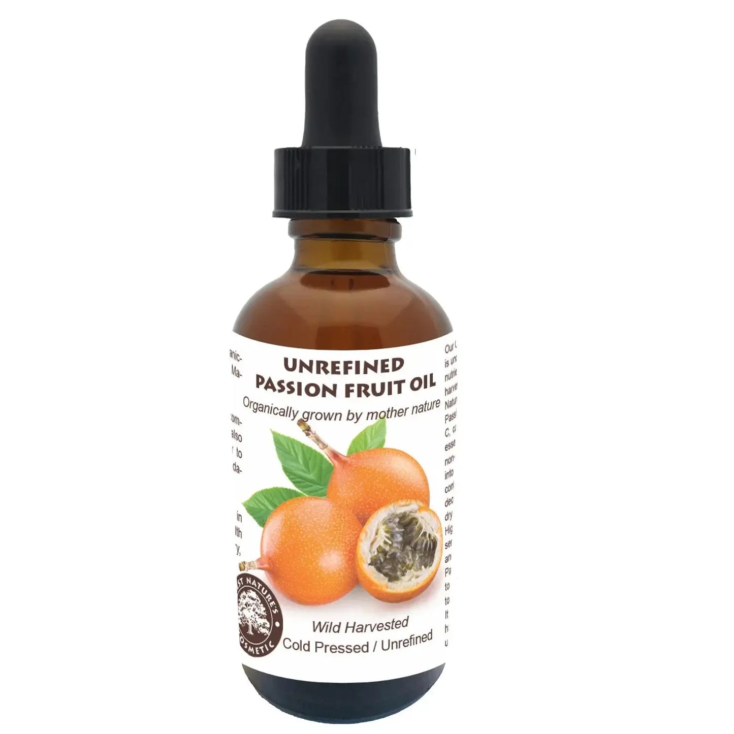 Passion Fruit Oil (pure, cold pressed, unrefined, organic) - Leisure Life USA