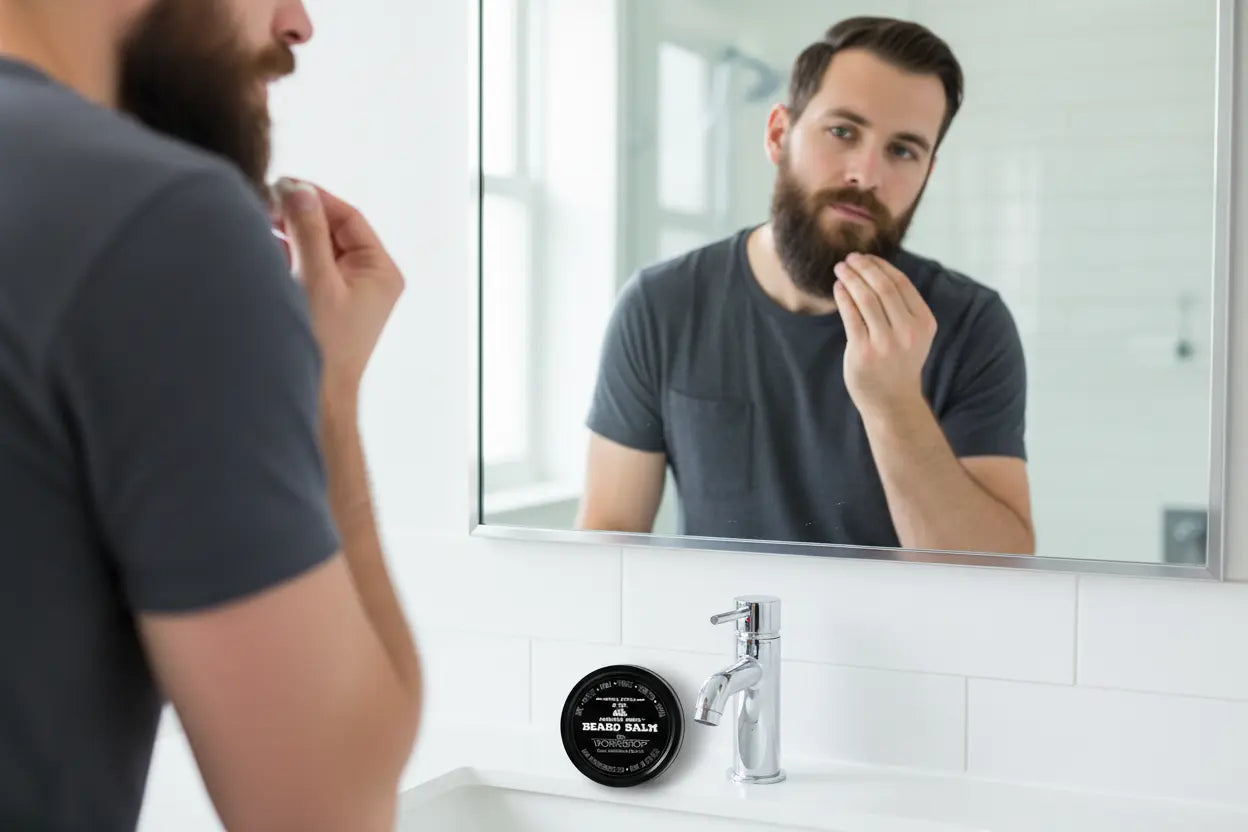 Workshop Woodsy Beard Balm Tan Athena