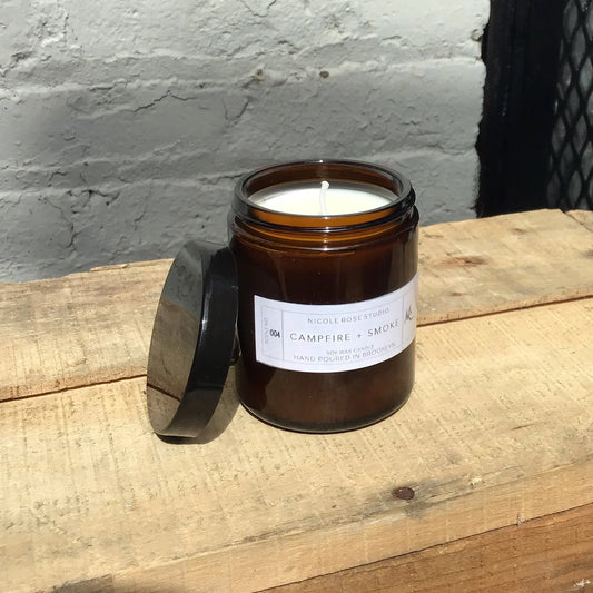 Campfire + Smoke Soy Wax Candle - Leisure Life USA