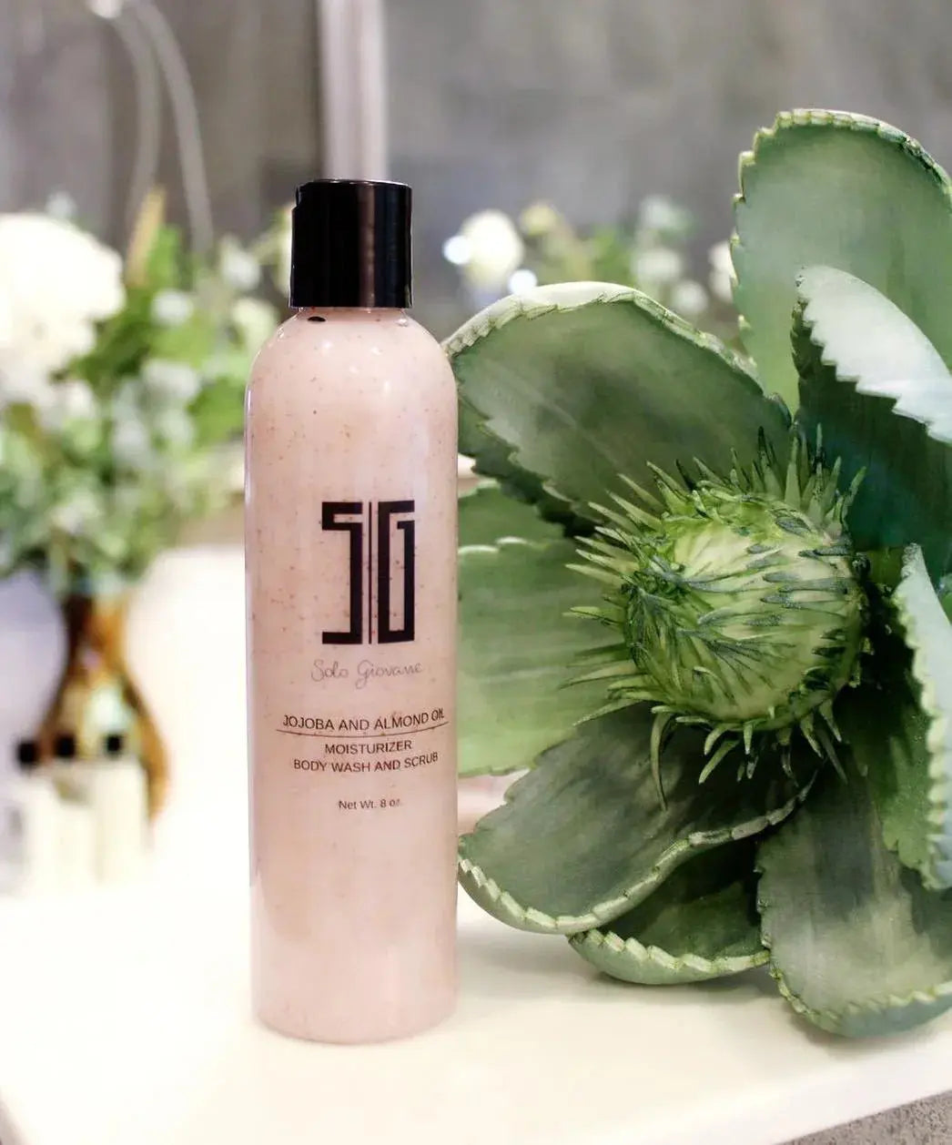 Jojoba + Almond Oil Moisturizer Body Wash + Scrub - Leisure Life USA