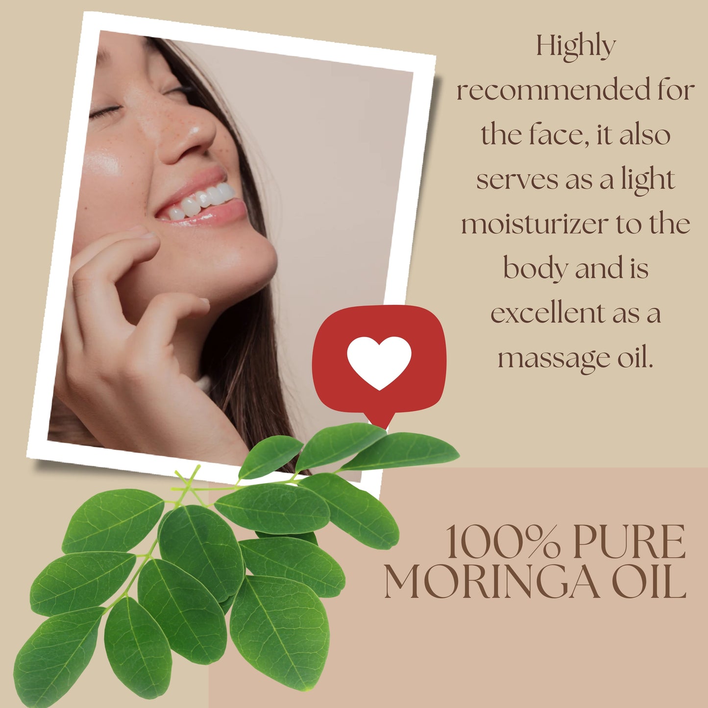 Moringa Seed Oil (organic, cold pressed, unrefined) - Leisure Life USA