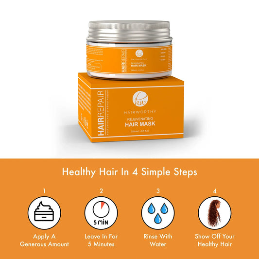 Hairworthy Organic Hair Repair Mask - Leisure Life USA
