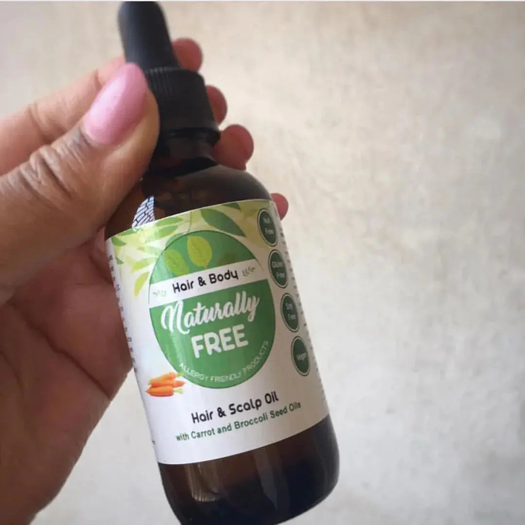 Carrot Hair & Scalp Oil - Hypoallergenic - Leisure Life USA