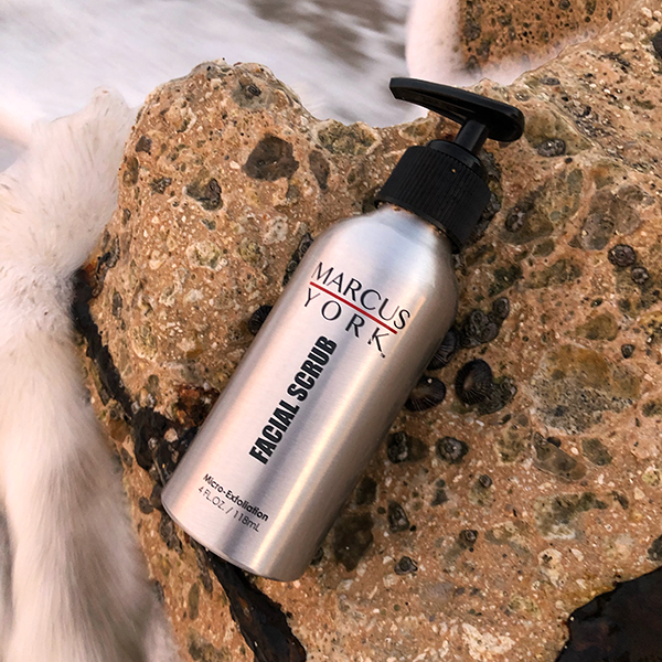 Organic Aloe Facial Scrub for Men - Leisure Life USA