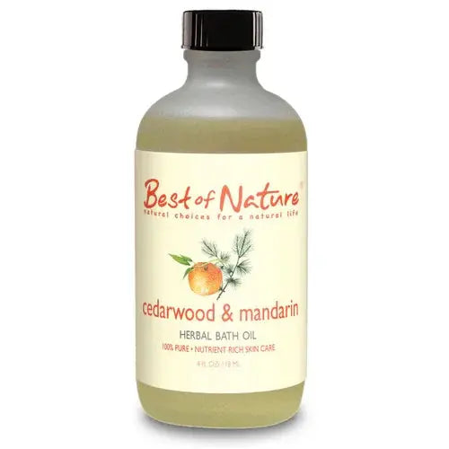 Cedarwood & Mandarin Bath Oil - Leisure Life USA