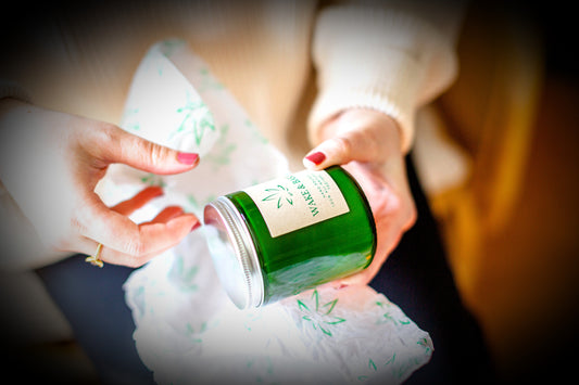 100% All Natural Soy Wax Candle | Crackling Wood Wick