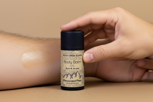 Rock Creek Unscented Solid Body Balm Rock Creek Soaps