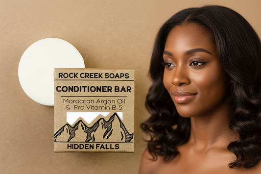 Rock Creek Macadamia Oil + Mango Butter Hair Conditioner Soap Rock Creek Soaps