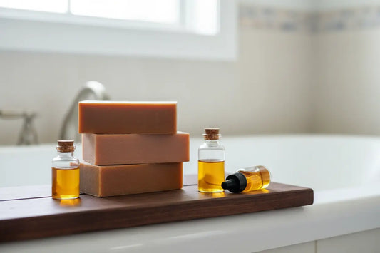 French Red Clay Soap Bar | Normal to Oily Skin Maroon Oliver