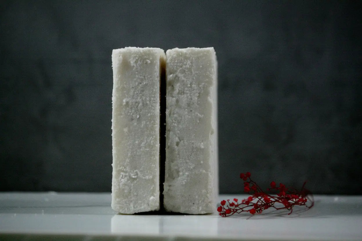 Calming Sea Salt Soap Bar Maroon Oliver