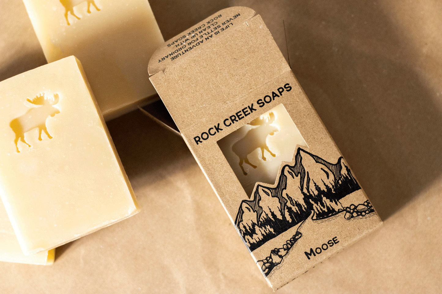Rock Creek Balsam + Cedarwood + Berry Soap Bar | Moose Rock Creek Soaps