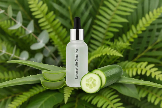 Aloe & Cucumber Radiant Face Serum by Leisure Life Organics Leisure Life Organics