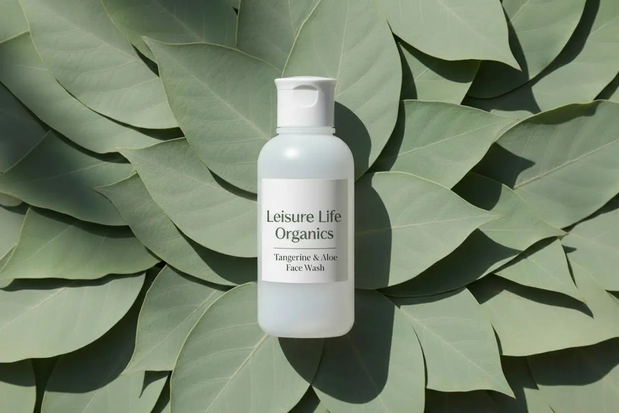 Tangerine, Rosemary & Aloe Gentle Face Wash by Leisure Life Organics Leisure Life Organics