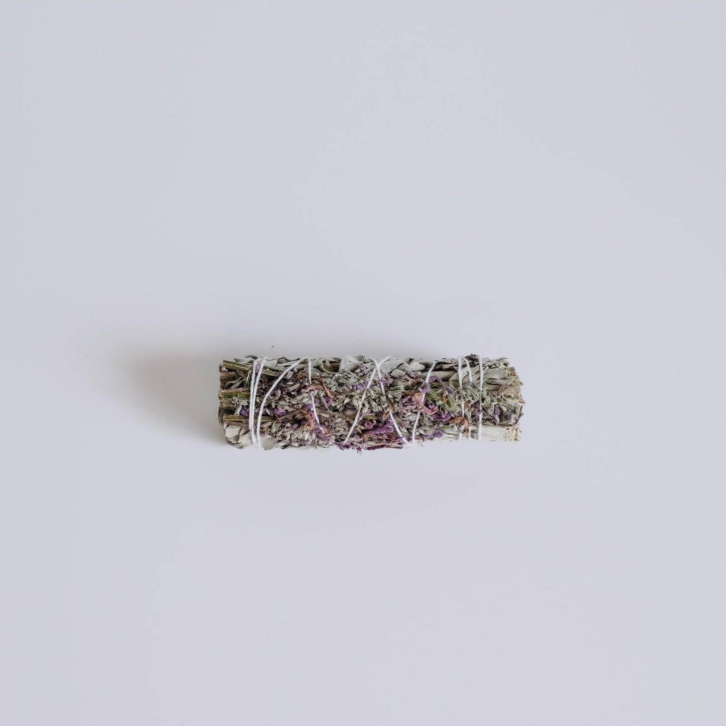 California White Sage with Lavender Flower Smudge Stick | 4" - Leisure Life USA