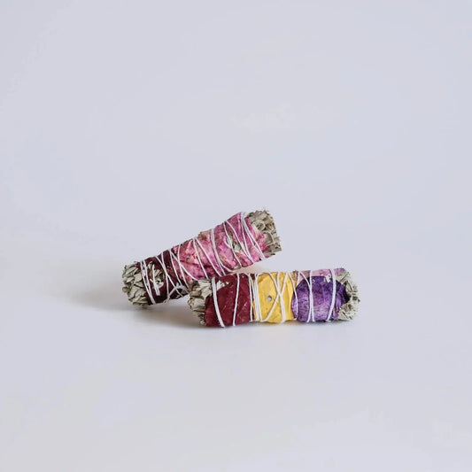 White Sage with Rose Petals - Leisure Life USA