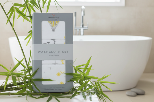 Bamboo Muslin Washcloth Set | Set of 3