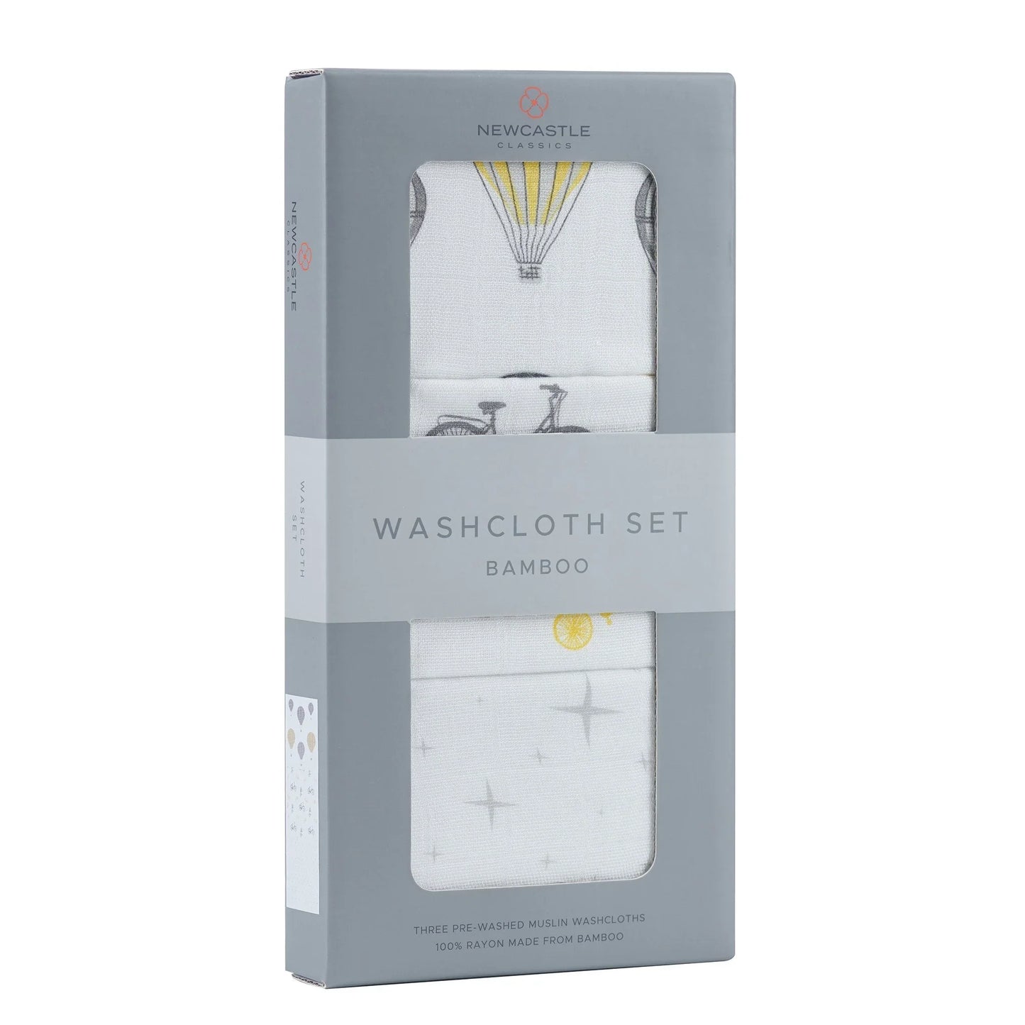World Traveler Bamboo Washcloth Set 3PK - Leisure Life USA