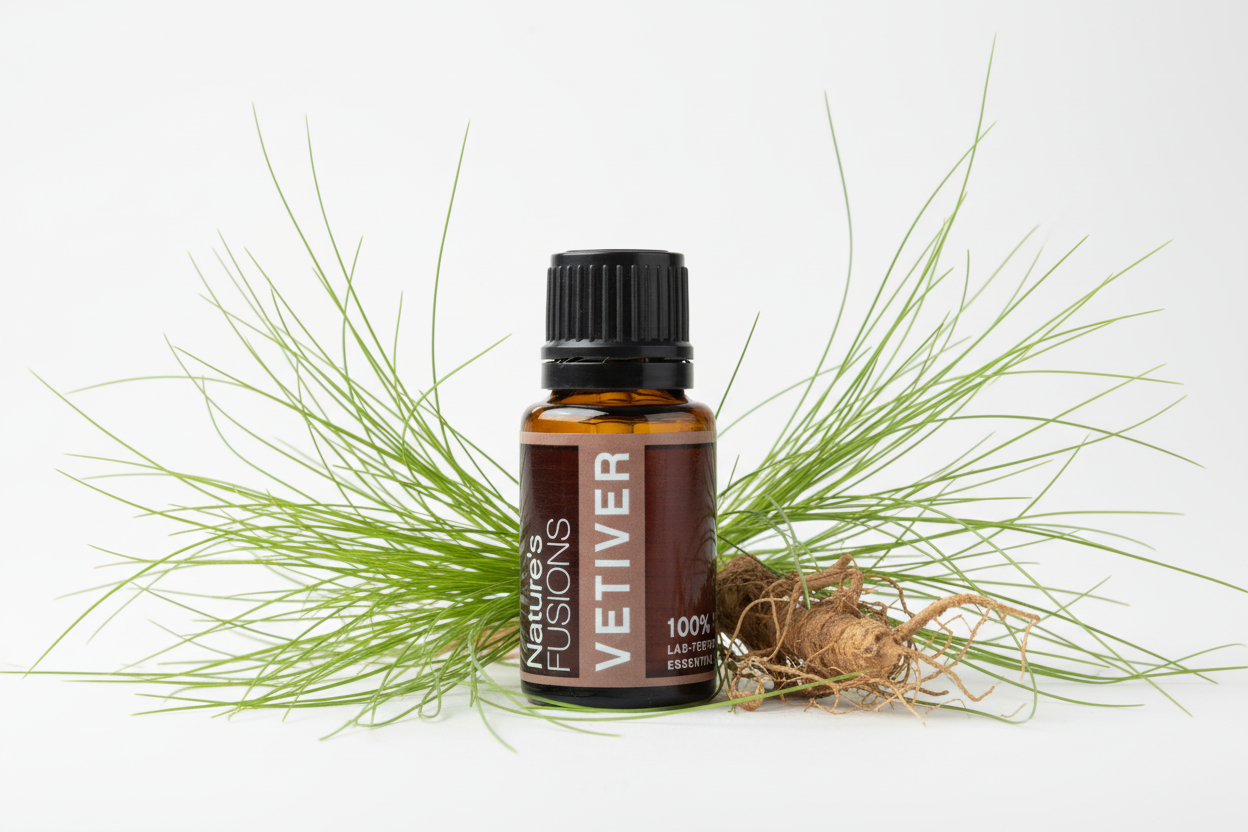 Indian Vetiver Pure Essential Oil | 15 ml