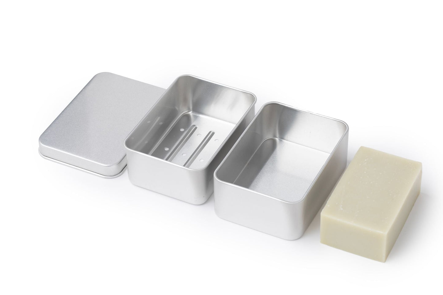 Draining Travel Tin for Soap Bars