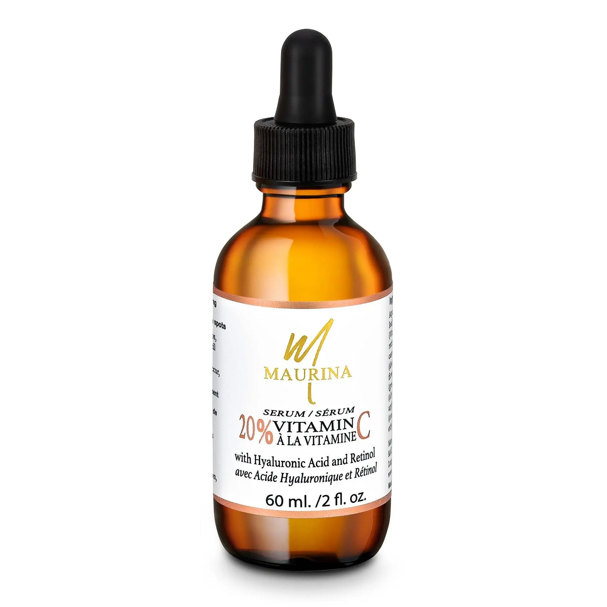 Face Serum - 20% Vitamin C Serum With Hyaluronic Acid And Retinol - Leisure Life USA