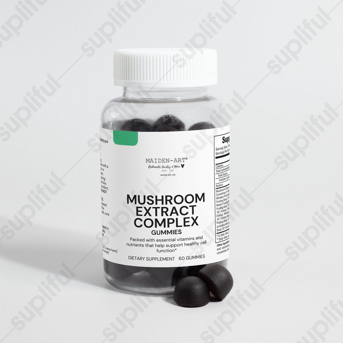 Organic Mushroom Extract Complex Gummies - Leisure Life USA