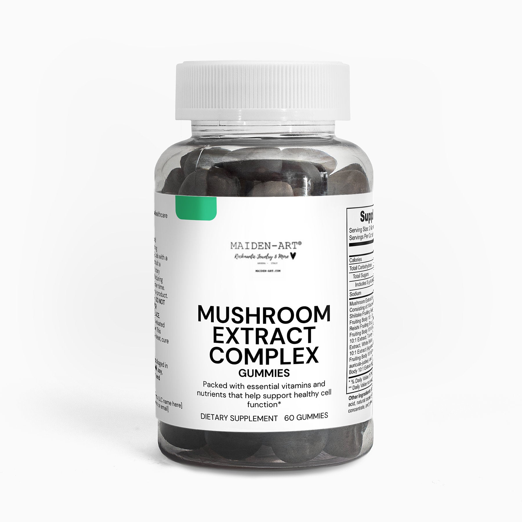 Organic Mushroom Extract Complex Gummies - Leisure Life USA