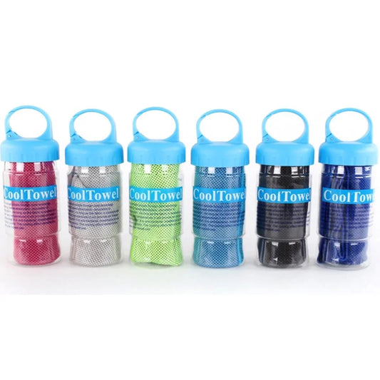 Stay Cool Bamboo Yoga Towel in a Bottle | Set of 2 - Leisure Life USA