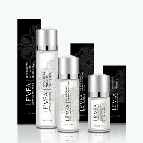 LE'VEA Eye Repair Cream + Antioxidant Serum + Night Repair Cream - Leisure Life USA