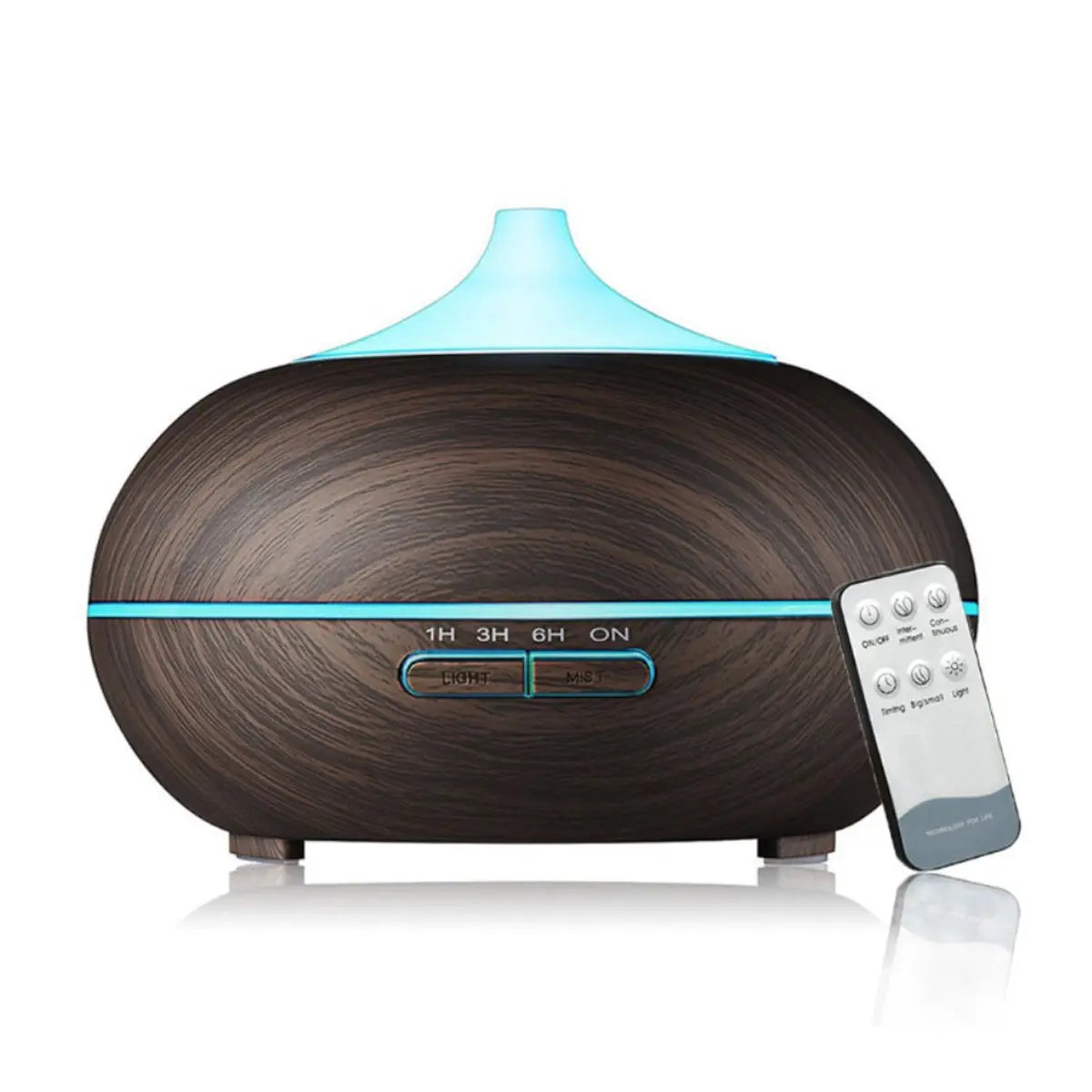 Mistyrious Essential Oil Humidifier Natural Oak Design With Easy - Leisure Life USA