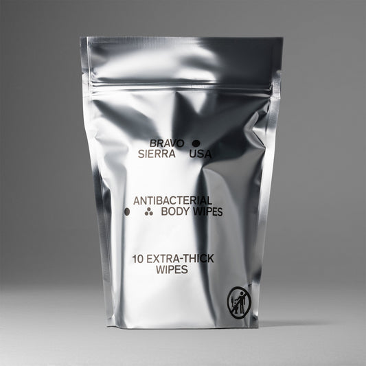 Antibacterial Body Wipes Bravo Sierra