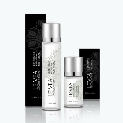 Le'Vea Collagen & Vitamin Anti-Aging Treatment + Night Repair Cream - Leisure Life USA