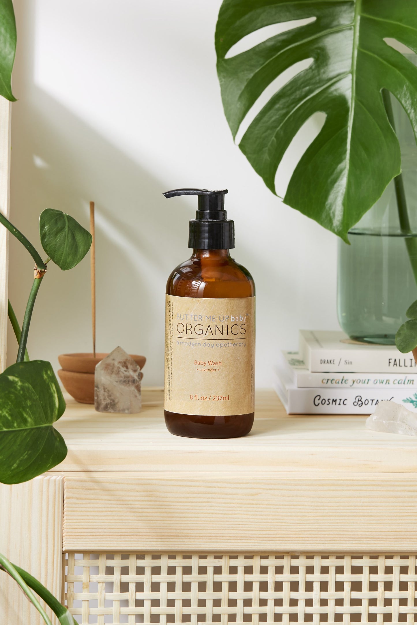 Organic Baby Wash Gentle Lavender Safe Non-GMO - Leisure Life USA