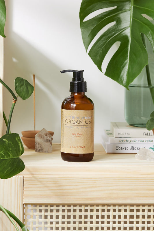 Organic Baby Wash Gentle Lavender Safe Non-GMO - Leisure Life USA