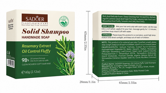 Tea Tree Essential Oil Shampoo Soap Bar