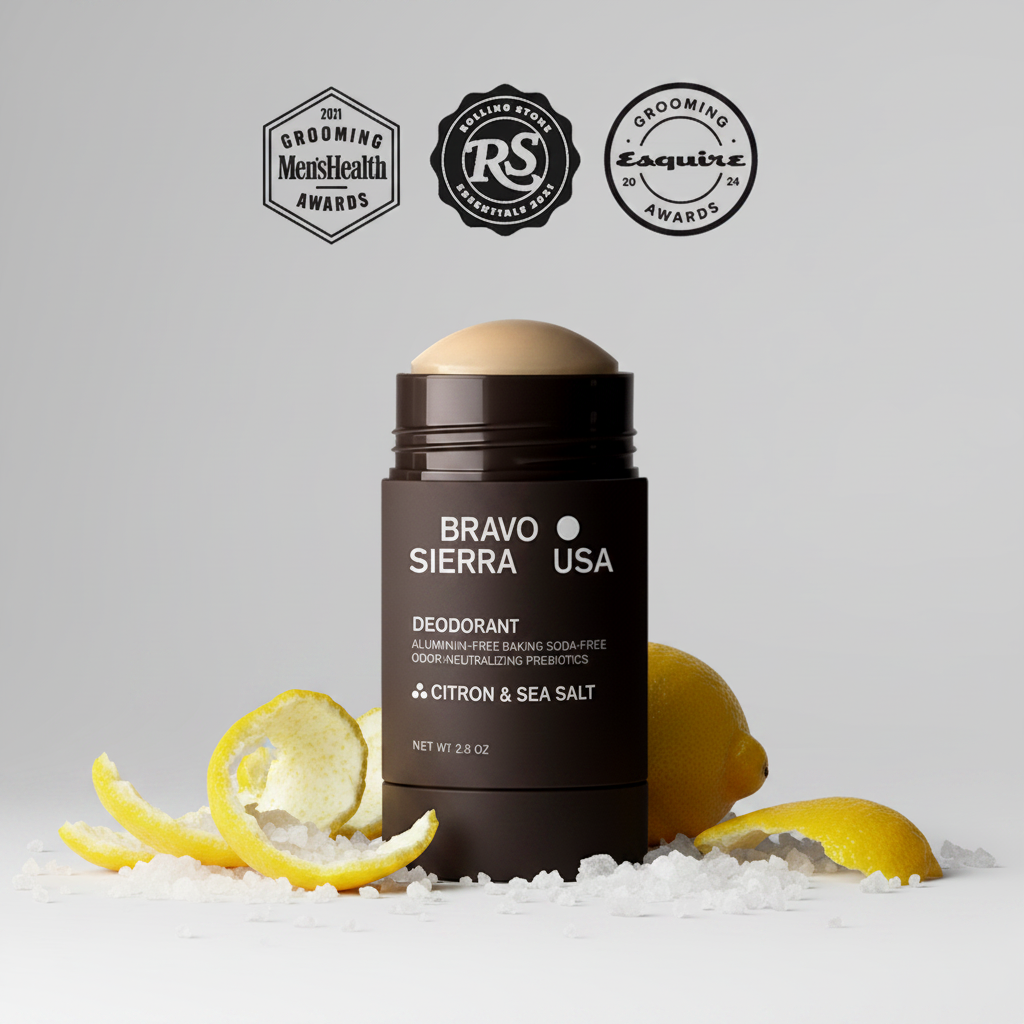 Award Winning All Natural Deodorant for Men