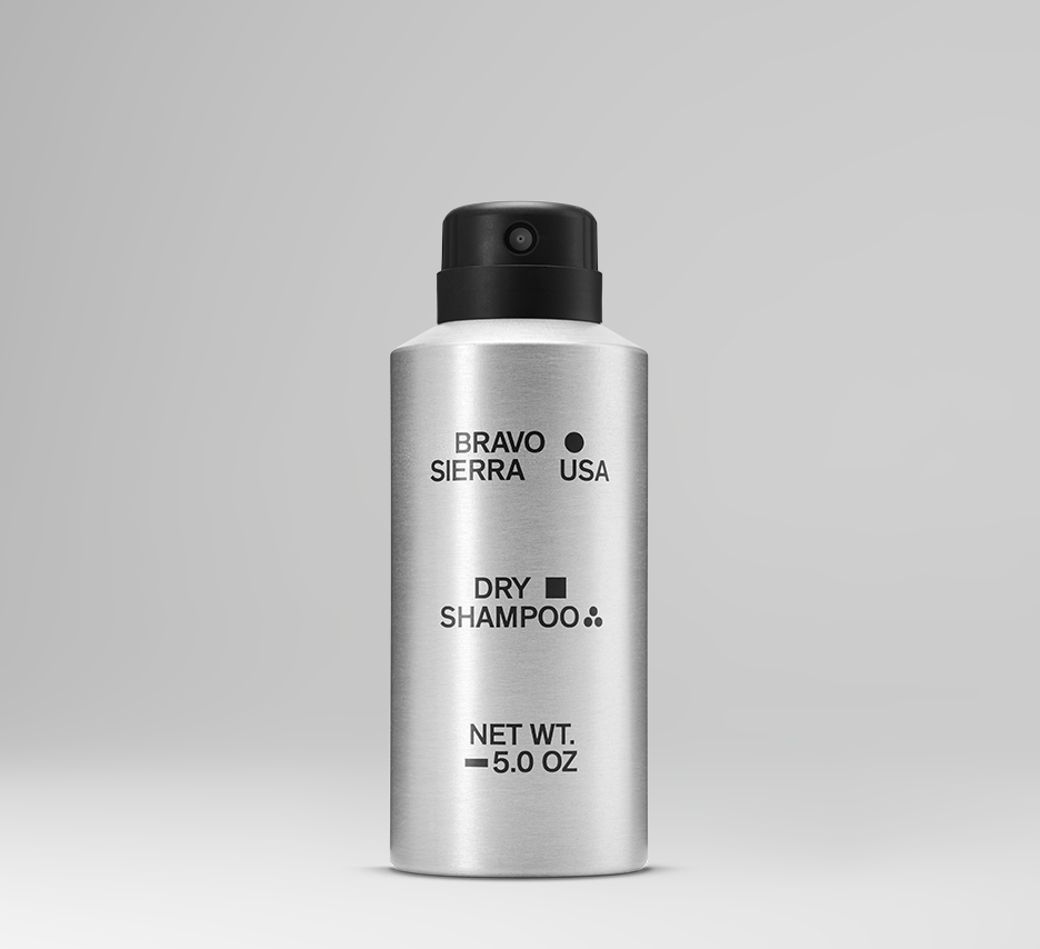 Organic Dry Shampoo for Men Bravo Sierra