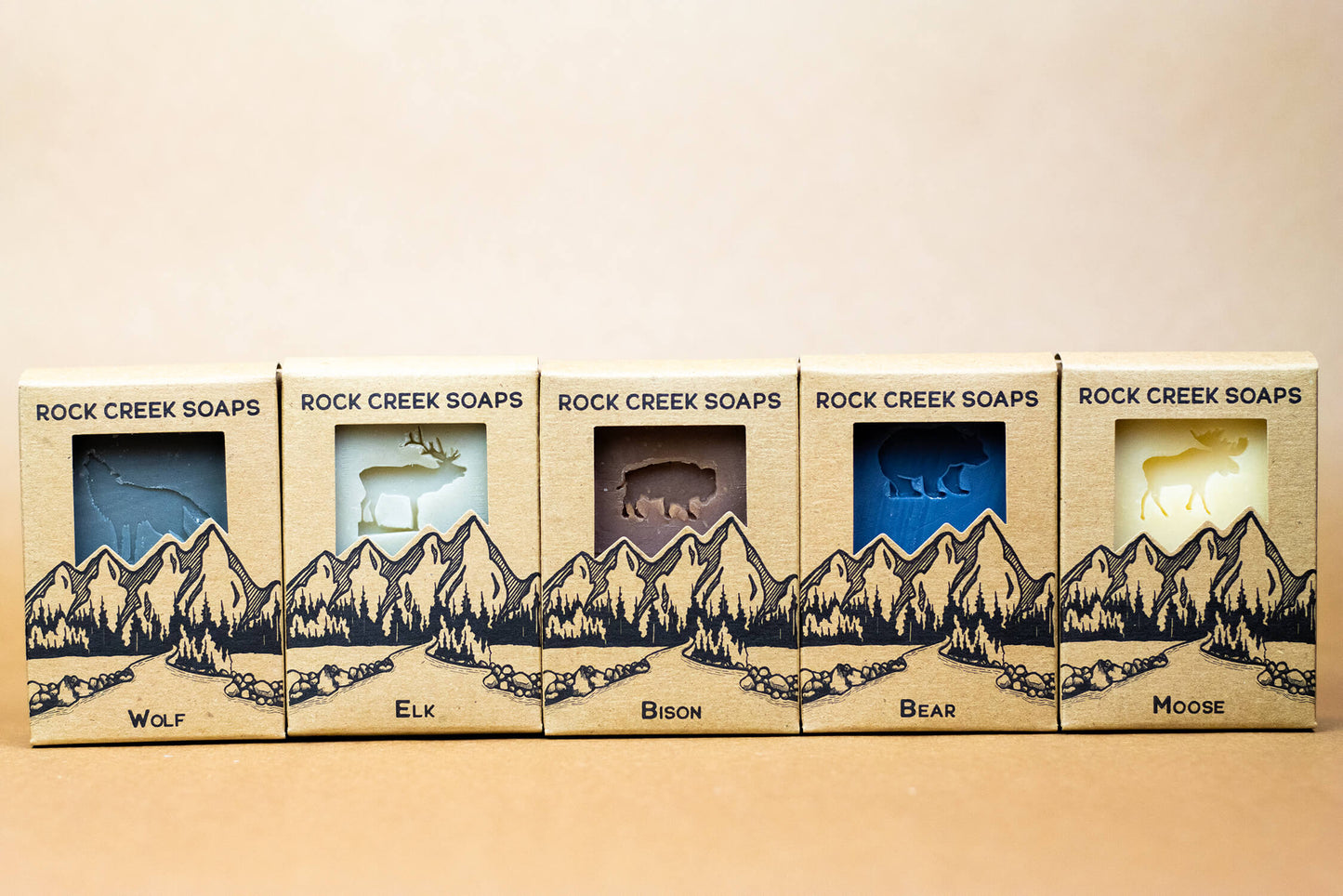 Rock Creek Home on the Range Soap Bar Collection | Set of 5 Rock Creek Soaps