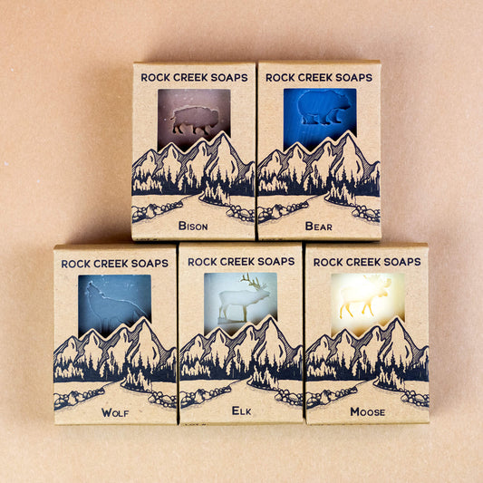 Rock Creek Home on the Range Soap Bar Collection | Set of 5 Rock Creek Soaps
