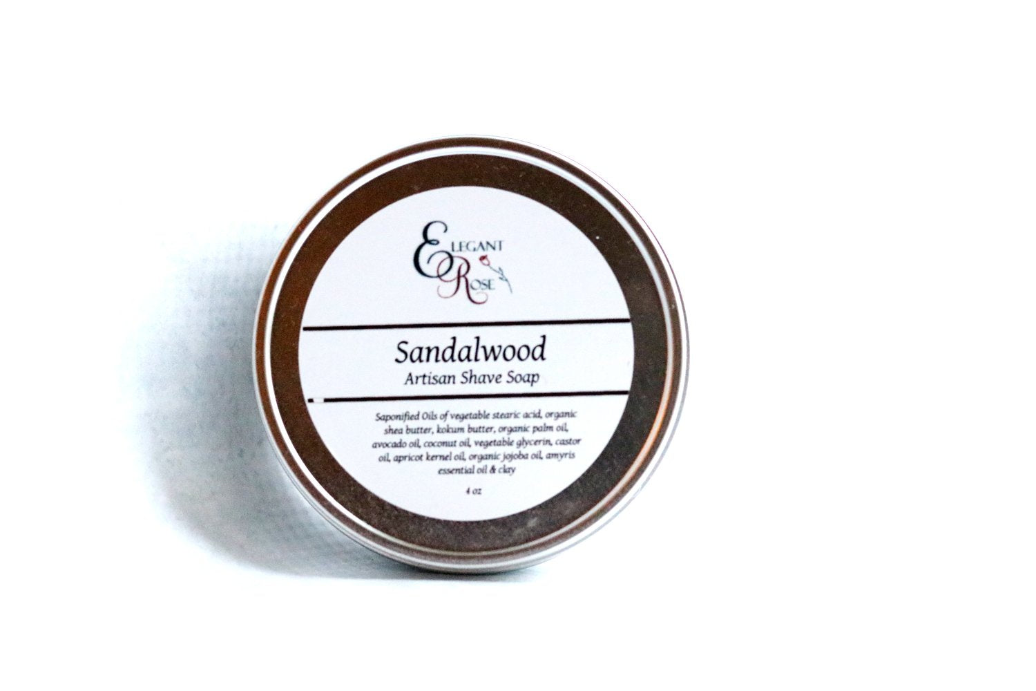 Sandalwood Artisan Shave Soap | 4 oz - Leisure Life USA
