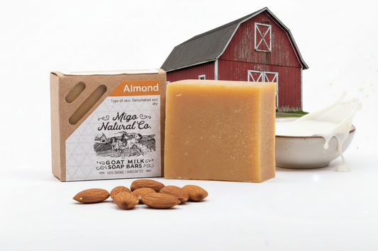 Almond Goat Milk Moisturizing Face + Body Soap